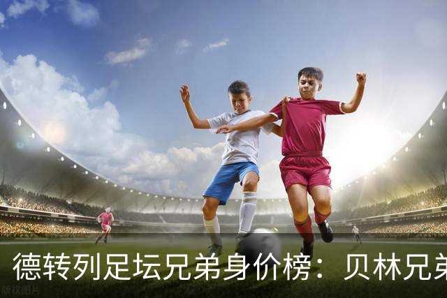 德转列足坛兄弟身价榜：贝林兄弟1.89亿欧居首